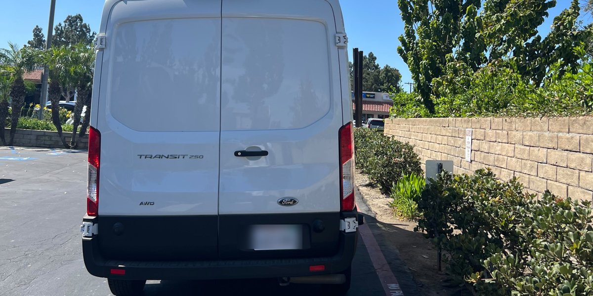 MAIZARE LLC 2023 Ford Transit 250 rear view